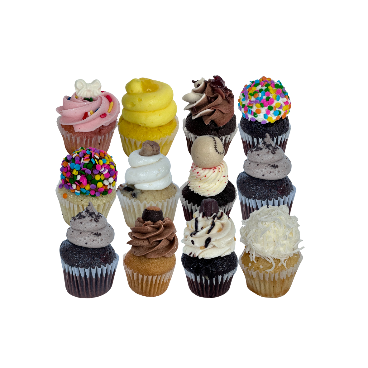 THE MINI CUPCAKE for MEAL ミニカップケーキの本と雑貨 Dozen Mini Cupcakes | Little Miss Cupcape